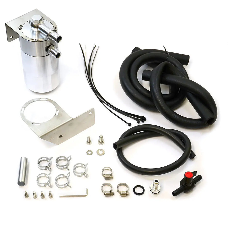 SAAS Oil Catch Tank Full Kit Hilux KUN 3.0L 2005 - 2015 Polished Tank ST1101-1015 - view 2