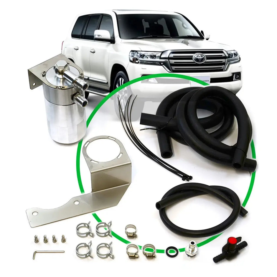SAAS Oil Catch Tank Full Kit suit Landcruiser 200 Series 4.5L ST1202-1015 - view 1