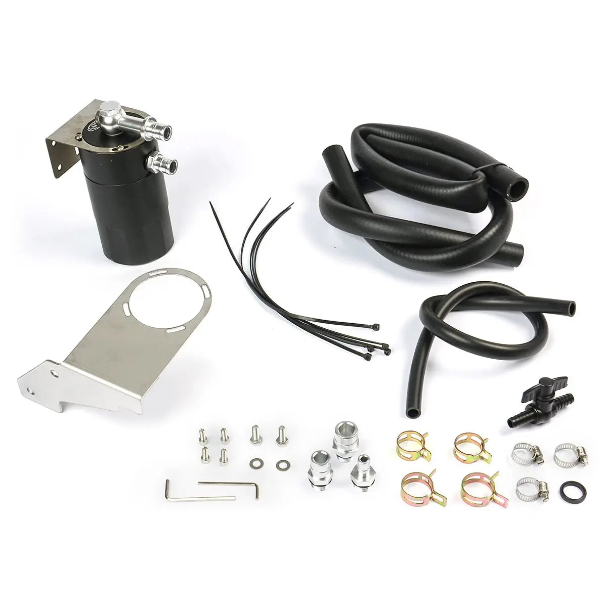 SAAS Oil Catch Tank Full Kit Prado 150 SerIes 2.8L 2015 On Black Can ST1203-1014 - view 2