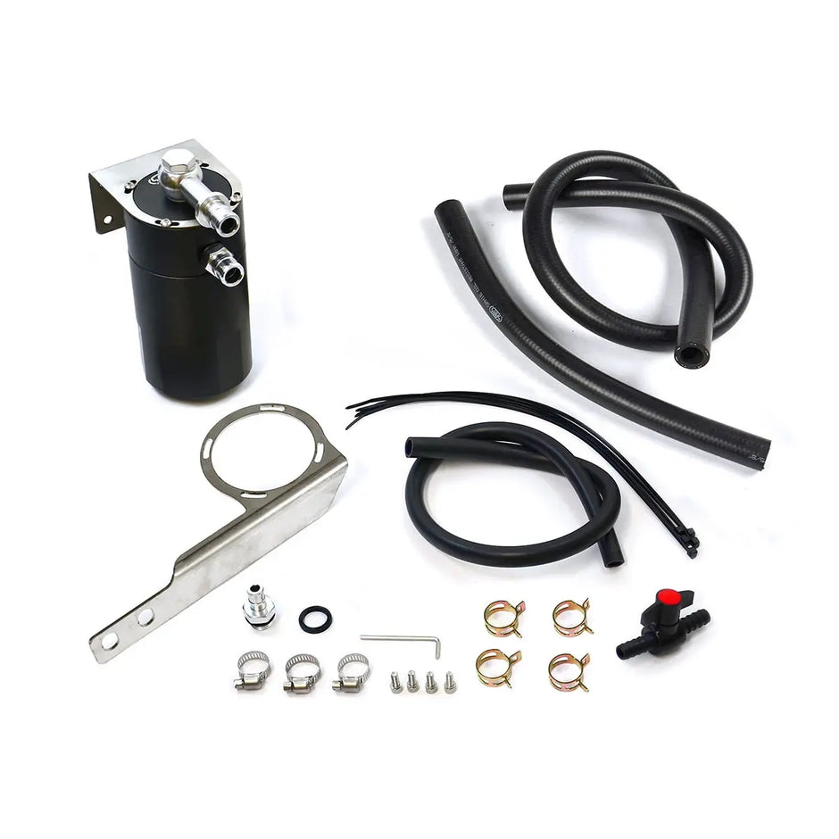SAAS Oil Catch Tank Full Kit Landcruiser 100 Series 1HZ 98-07 Black Catch Can ST1206-1014 - view 2