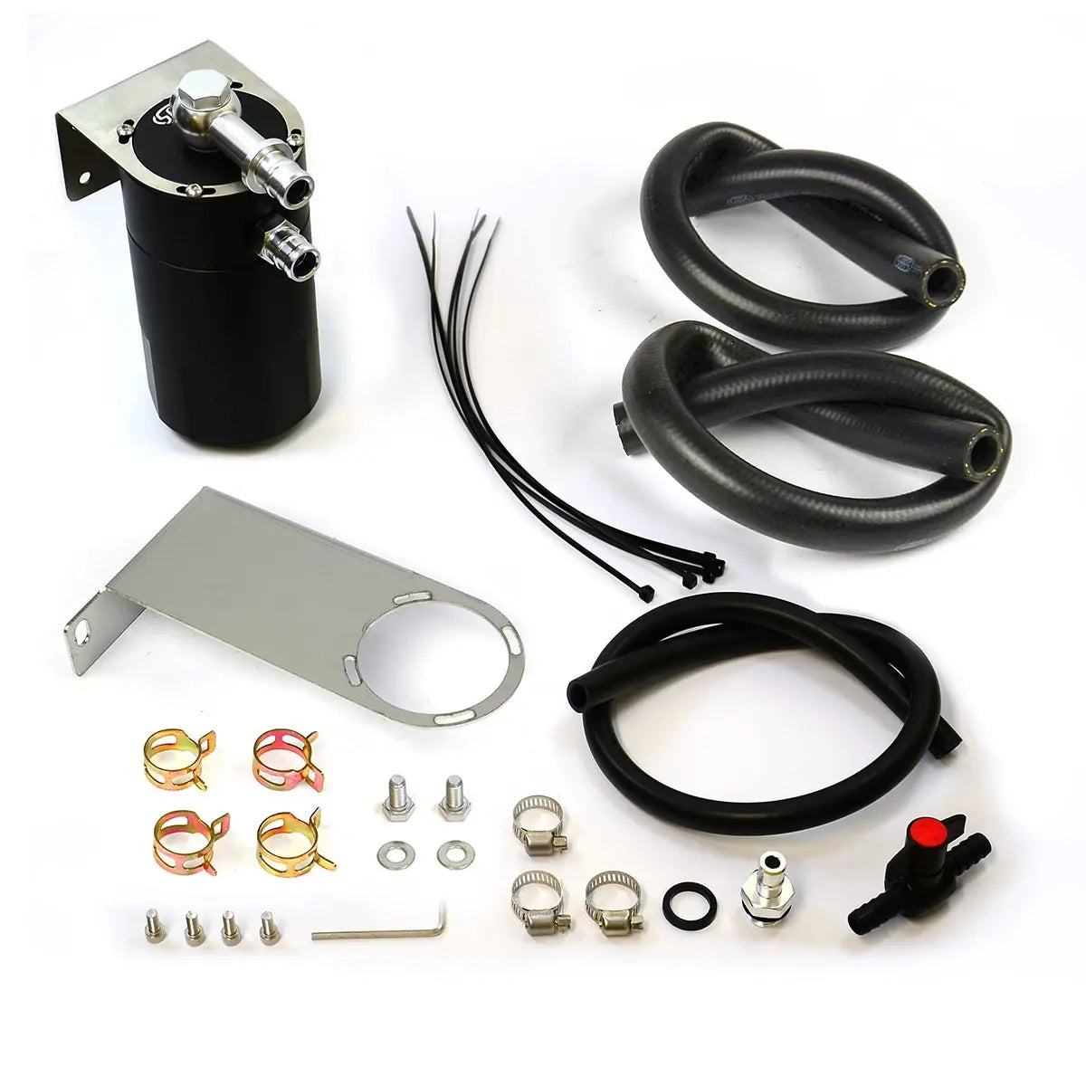 SAAS Oil Catch Tank Full Kit Landcruiser 80 Series 1HD 90-98 Black Can ST1208-1014 - view 2