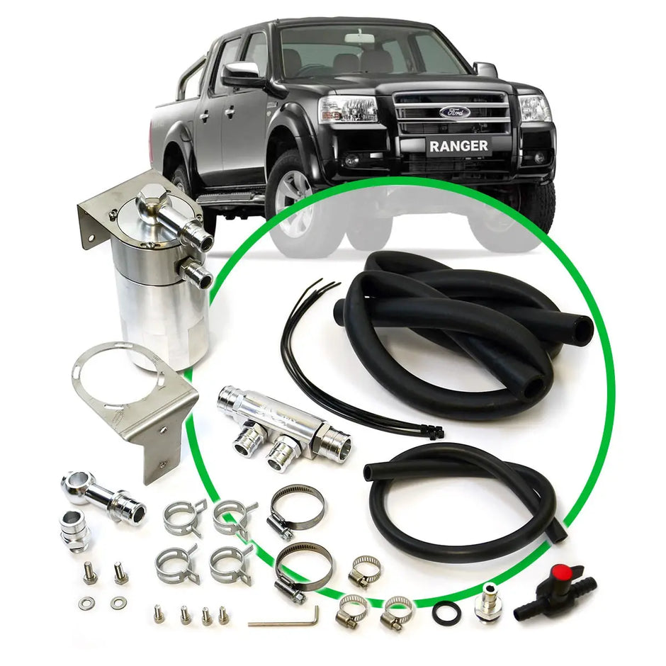 SAAS Oil Catch Tank Full Kit suit Ranger PJ/PK 3.0L 2006 - 2011 ST2101-1015 - view 1