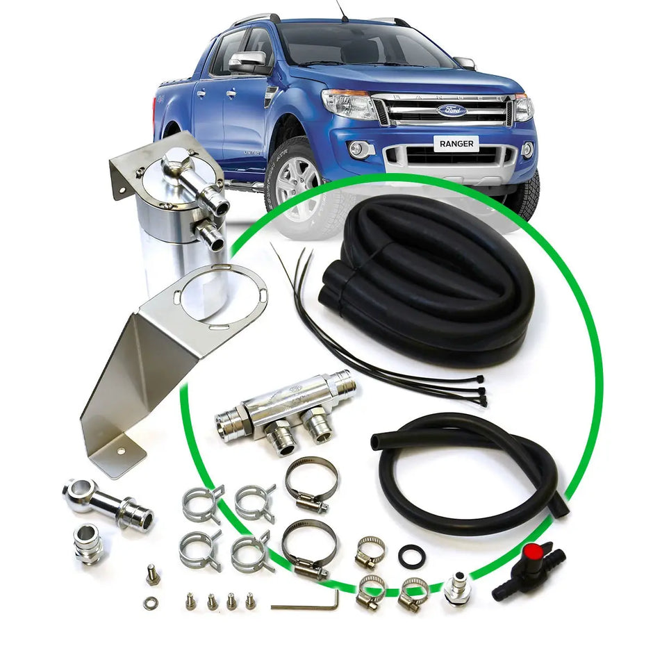 SAAS Oil Catch Tank Full Kit suit Ranger PX 2.2L/3.2L 2011 - 2015 ST2102-1015 - view 1