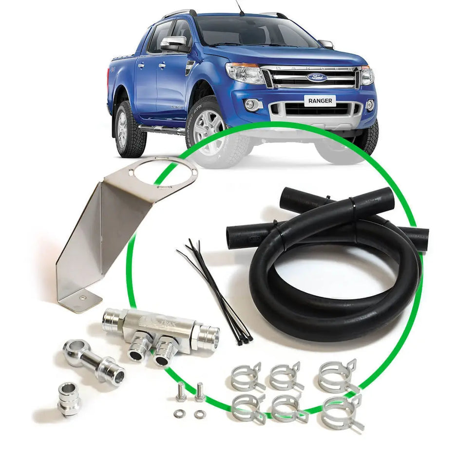 SAAS Oil Catch Tank Install Kit Ranger PX 2011 - 2015 ST2102 - view 1