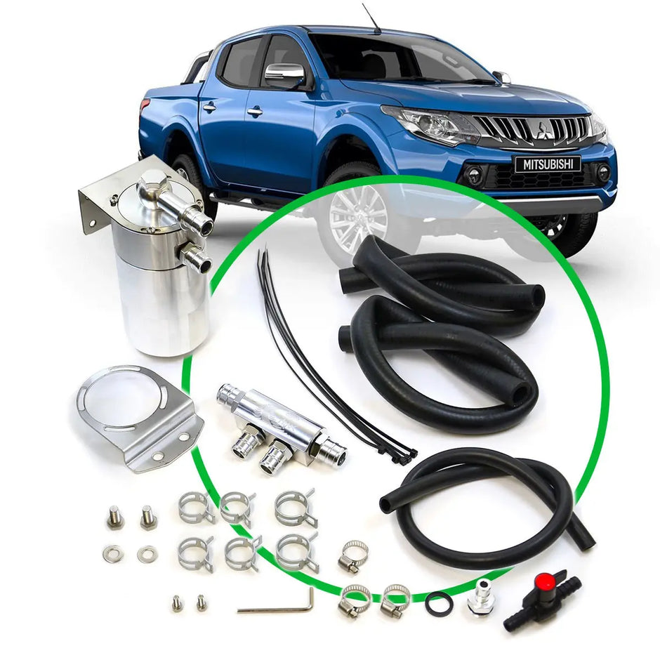SAAS Oil Catch Tank Full Kit suit Mitsubishi Triton MQ-MR 2.4L ST3103-1015 - view 1