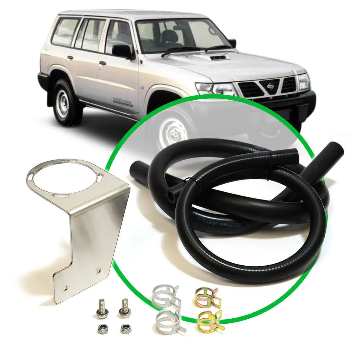 SAAS Oil Catch Tank Install Kit Patrol GU 4.2L 1997 - 2006 ST4101 - view 1