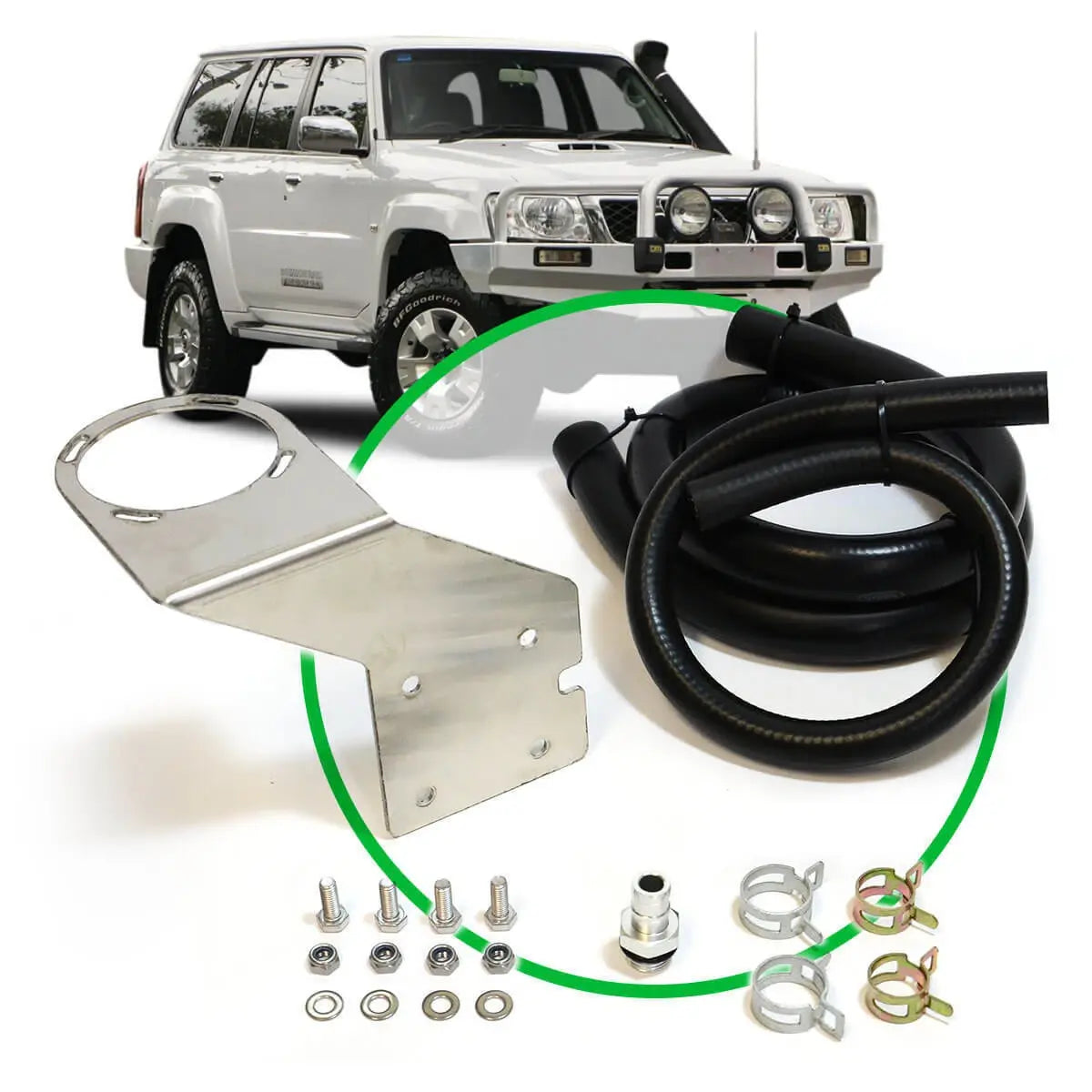 SAAS Oil Catch Tank Install Kit Patrol GU Y61 3.0L 2000 - 2016 ST4102 - view 1