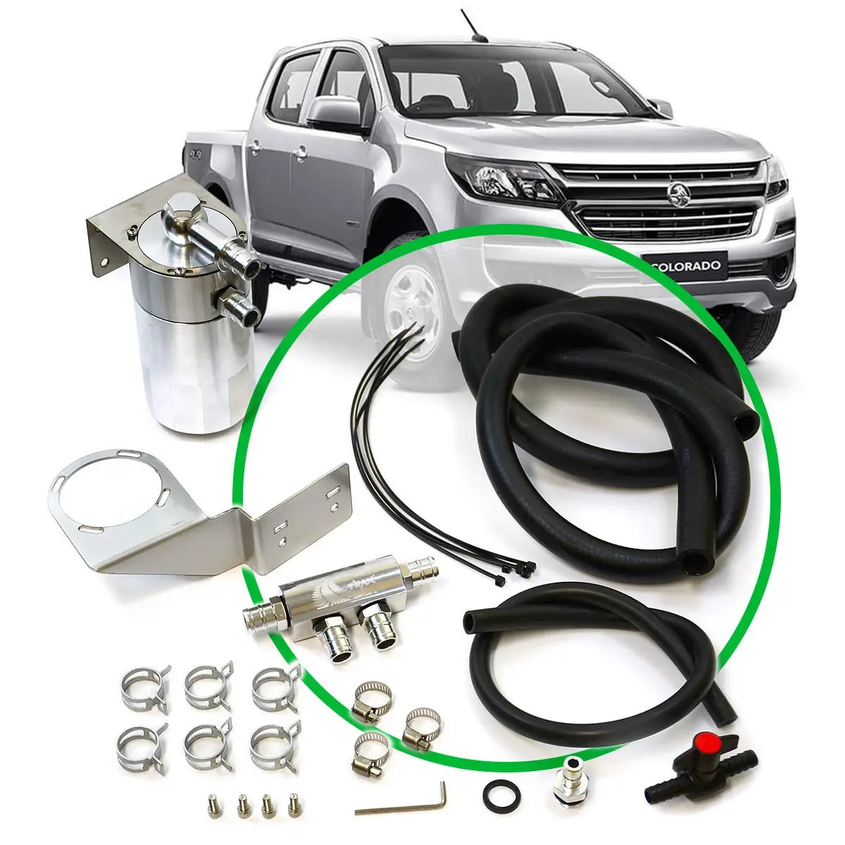 SAAS Oil Catch Tank Full Kit suit Colorado RGII 2.8L 2016 - On ST5101-1015 - view 1