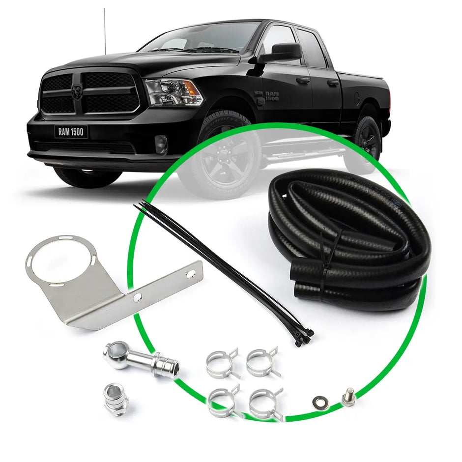 SAAS Oil Catch Tank Install Kit RAM 1500 5.7L Hemi 2015 - On ST8101 - view 1