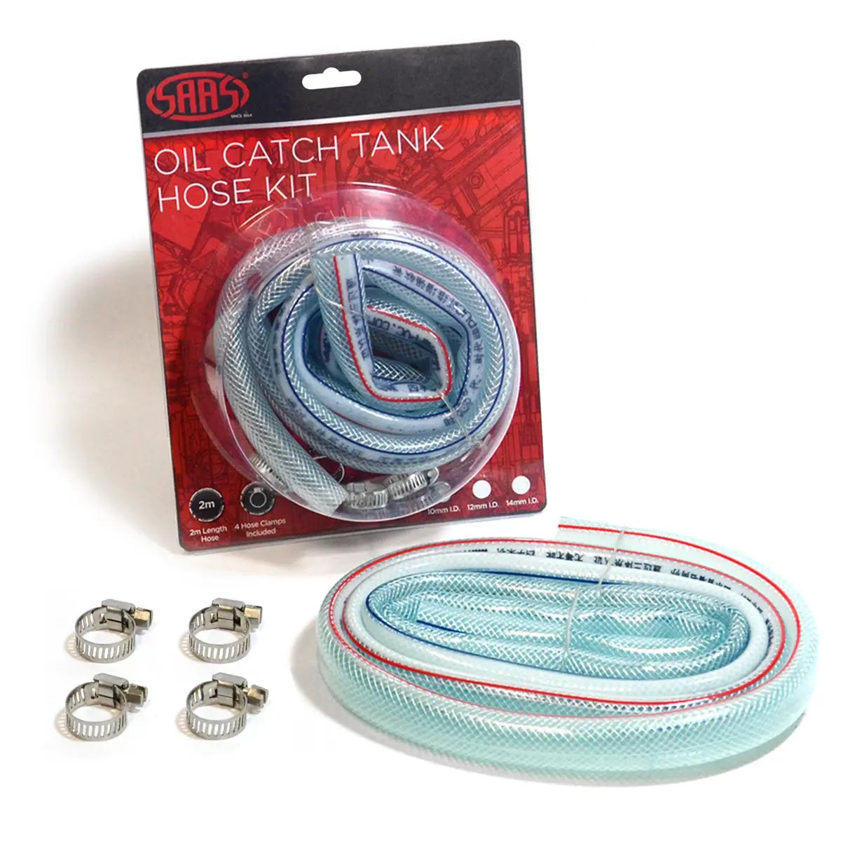 SAAS Oil Catch Tank Hose Kit 16mm I.D (2 metres) STK16 - view 1
