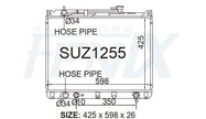 Suzuki XL-7 Radiator (JUL/2001 - JAN/2006) — SUZ1255-PA26A — manufacturer main image