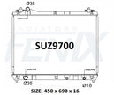 Suzuki Grand Vitara 1.9 4cyl Diesel Radiator (SEP/2005 - SEP/2014) — SUZ9700-PA16M — manufacturer main image