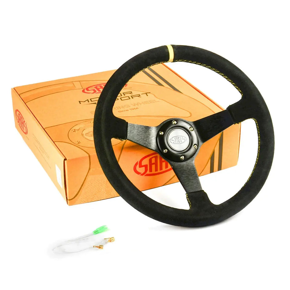 SAAS Steering Wheel Suede 14