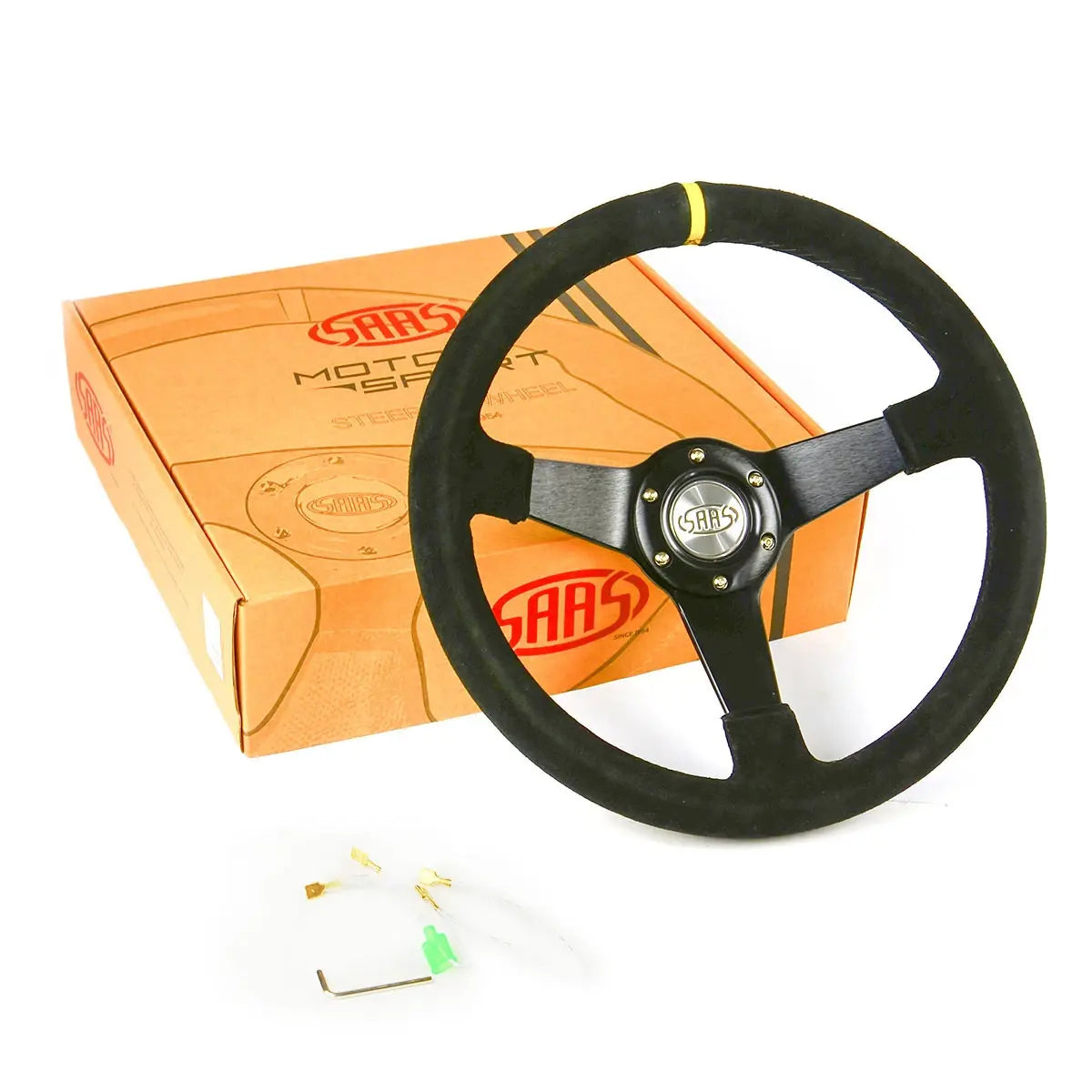SAAS Steering Wheel Suede 14