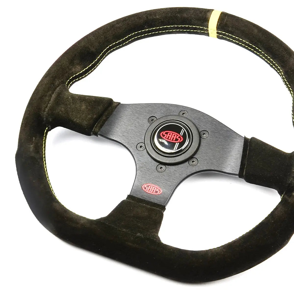 SAAS Steering Wheel Suede Pista 13