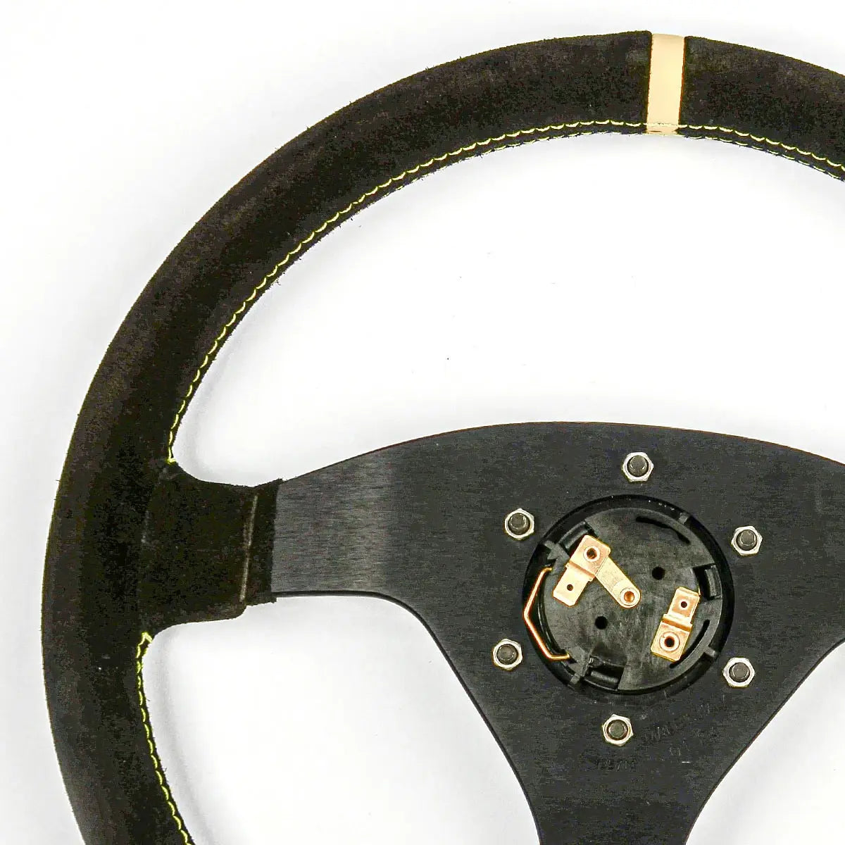 SAAS Steering Wheel Suede Racing 12.6