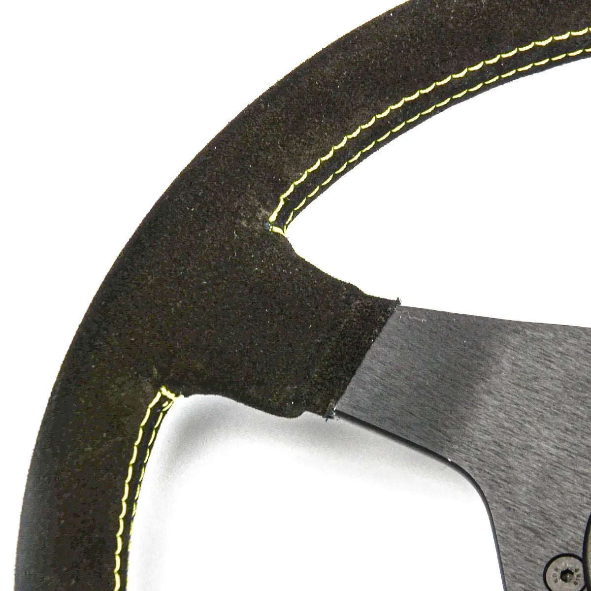 SAAS Steering Wheel Suede Racing 12.6
