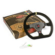 SAAS Steering Wheel Suede Racing 12.6