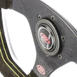 SAAS Steering Wheel Suede Racing 12.6
