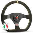 SAAS Steering Wheel Suede Racing 12.6