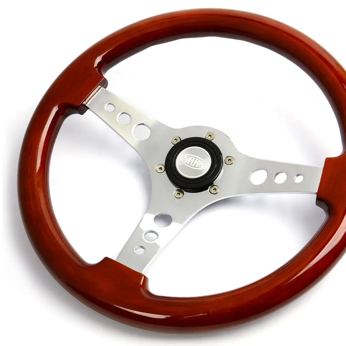 SAAS Steering Wheel Wood 14