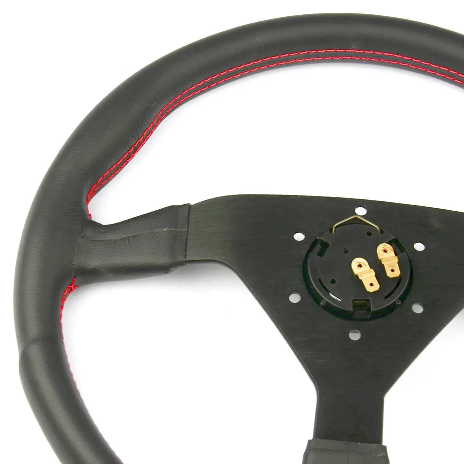 SAAS Steering Wheel Leatherette 14