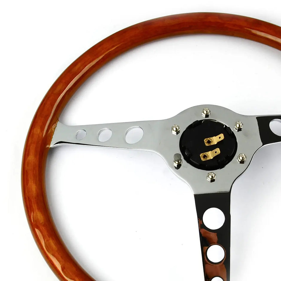 SAAS Steering Wheel Wood 15
