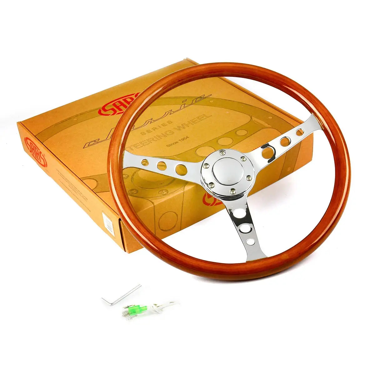 SAAS Steering Wheel Wood 15