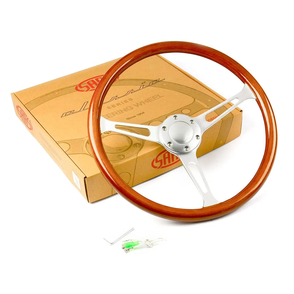 SAAS Steering Wheel Wood 15