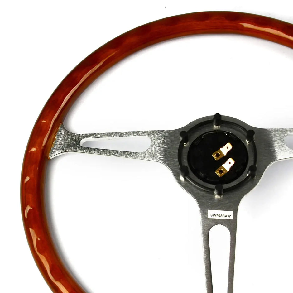 SAAS Steering Wheel Wood 15