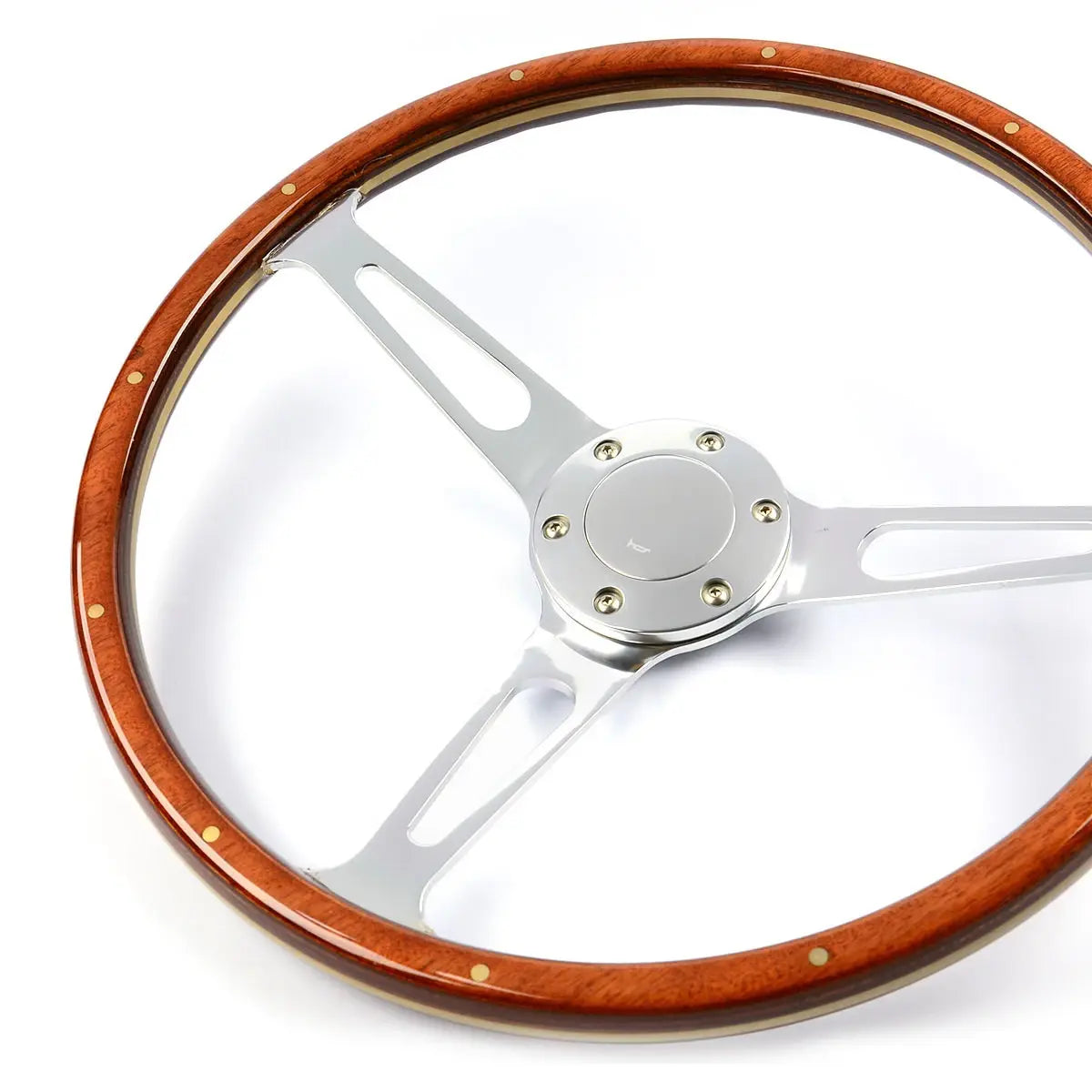 SAAS Steering Wheel Wood 15