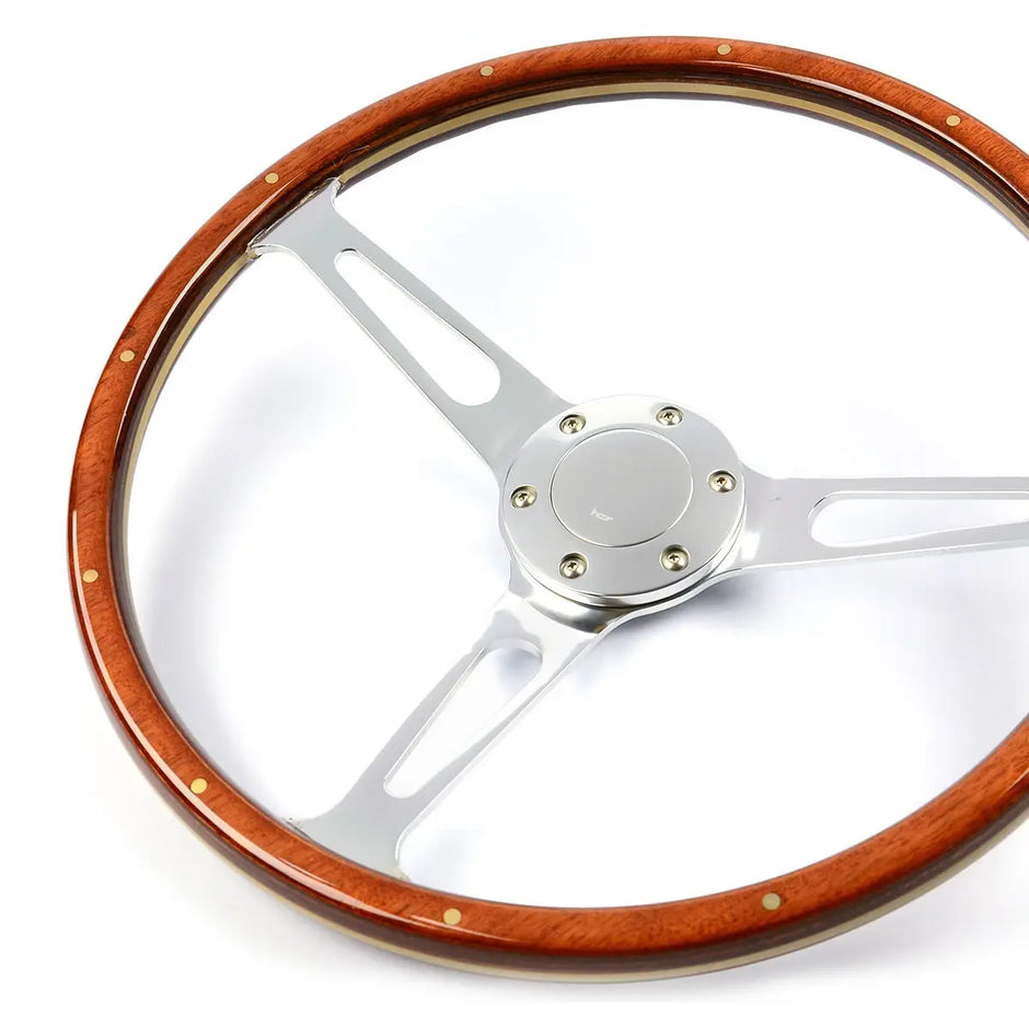 SAAS Steering Wheel Wood 15