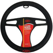 SAAS Steering Wheel Cover Black Poly With Logo 380mm SWC004 - view 1