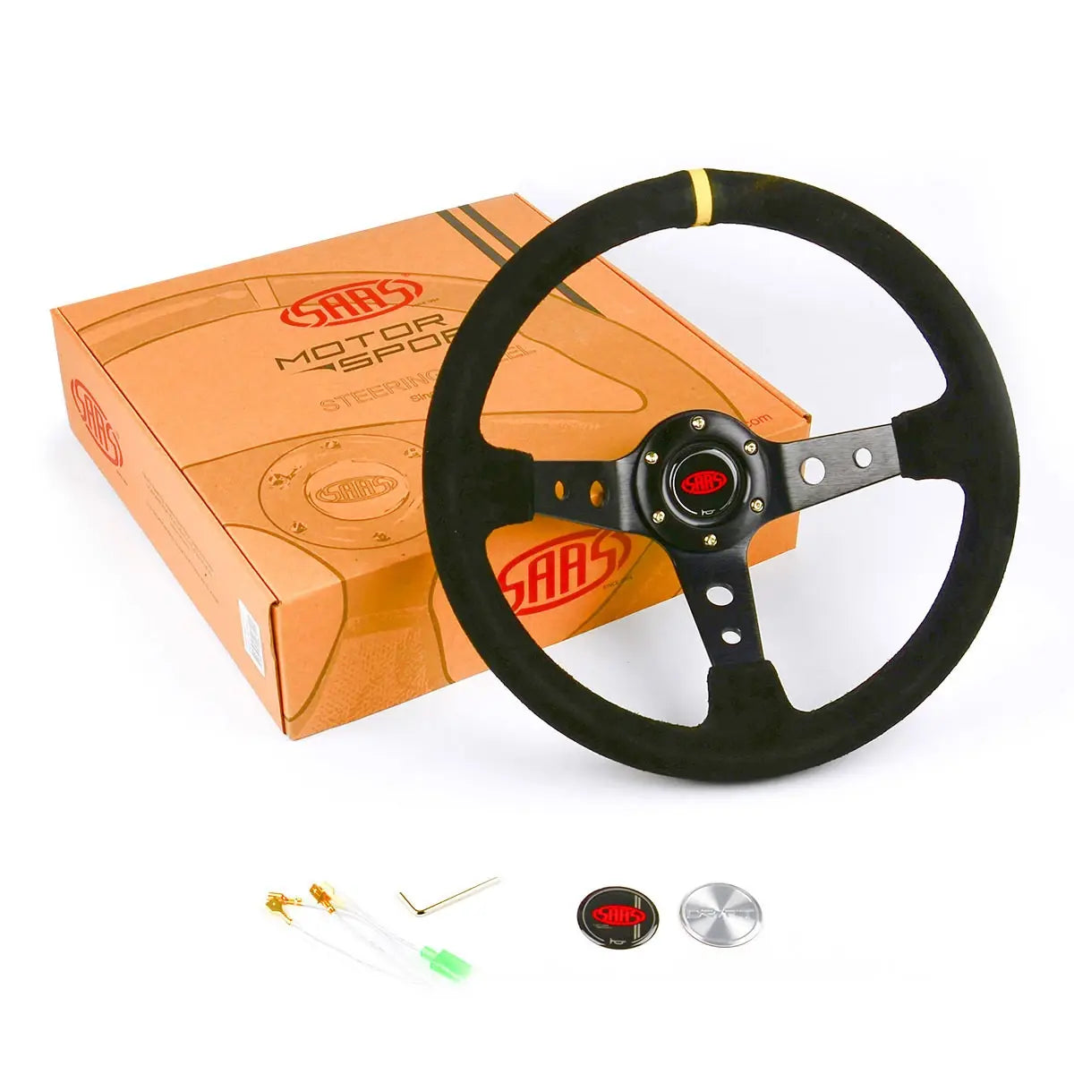 SAAS Steering Wheel Suede 14