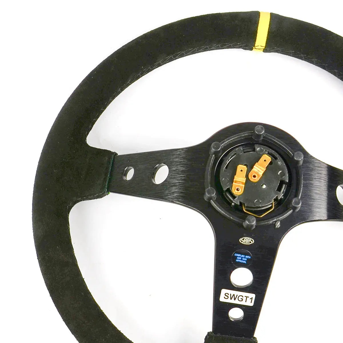 SAAS Steering Wheel Suede 14