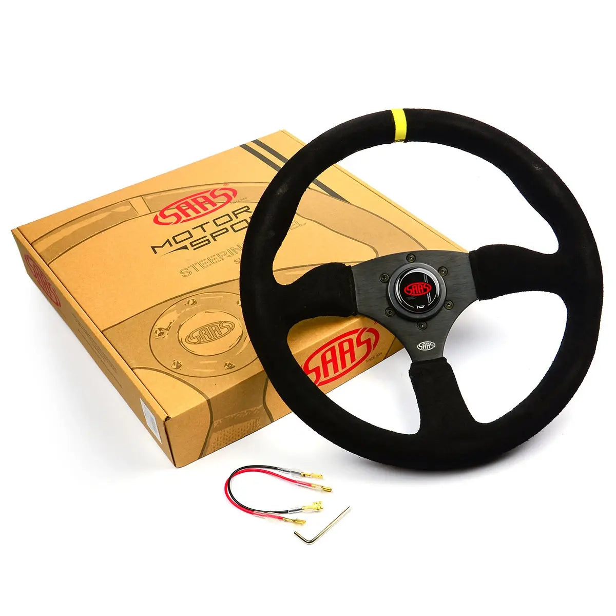 SAAS Steering Wheel Suede 14