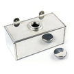 SAAS Windscreen Washer Bottle Polished Alloy LH to LX HQ to WB Universal SWT1002 - view 2
