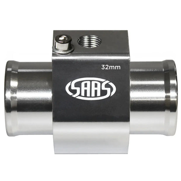 SAAS Water Temp Adapter Rad Hose 32mm Aluminium SWTA32 - view 1