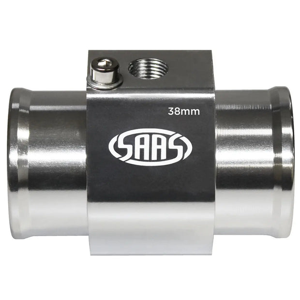 SAAS Water Temp Adapter Rad Hose 38mm Aluminium SWTA38 - view 1