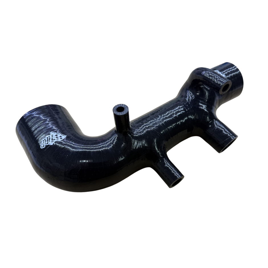 HRP black silicone turbo inlet hose for Subaru Impreza GC8 EJ20 WRX/STi Version 5–6, HRP-KL-1293, product view 3