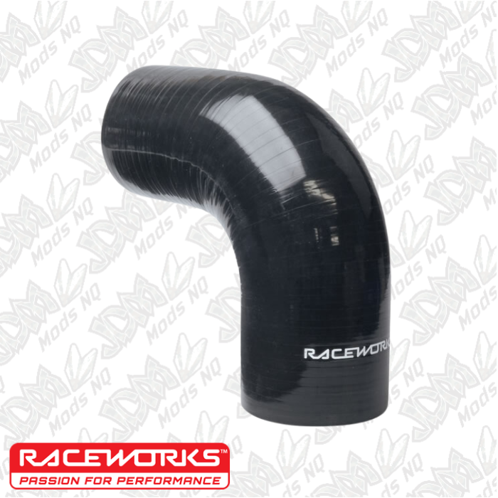 Raceworks Silicone Hose 90 Degree Elbow