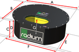 Radium 20-0611 RA-Series Fuel Cell, 10.5 Gallon (39.7L) Spare Tyre, FIA & SFI
