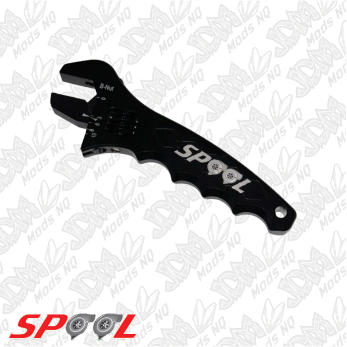 Spool Adjustable AN Wrench - Black