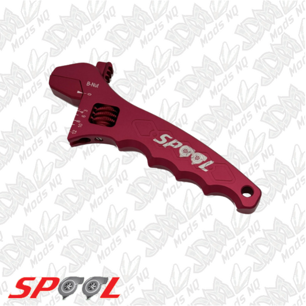 Spool Adjustable AN Wrench - Red