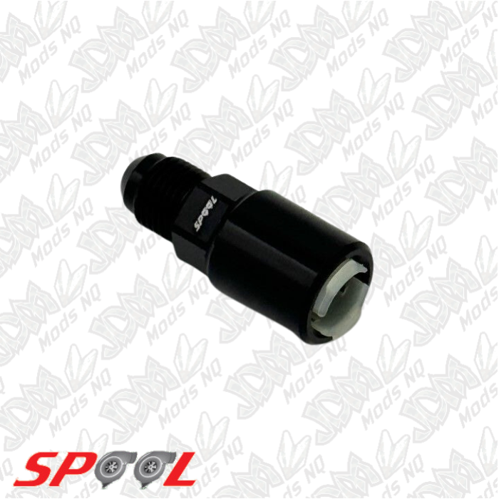 Spool Billet AN To Female Quick Connect - AN-6 - 3/8