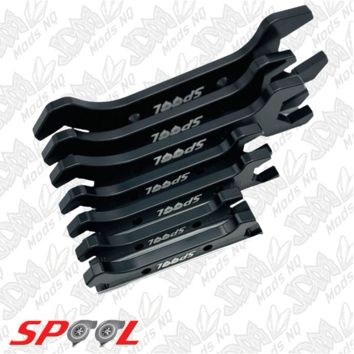 Spool Double Ended Hose End Wrenches - AN3 To AN-16 - set of 7