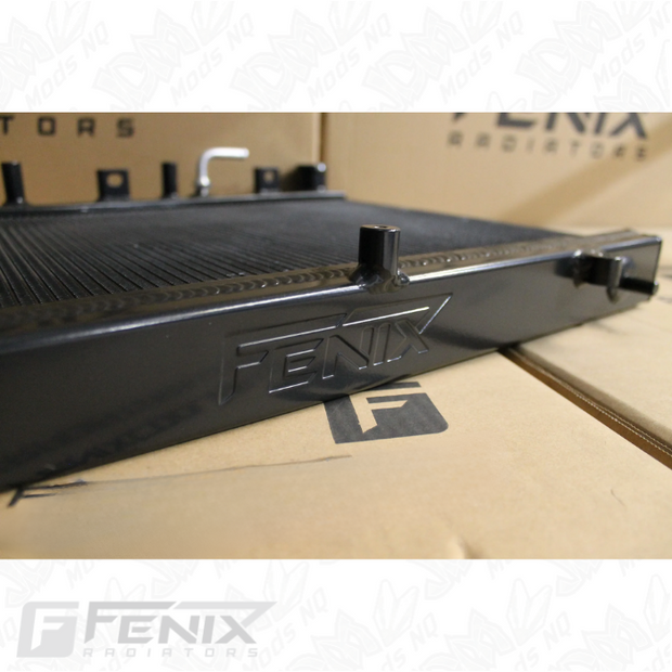 FENIX Alloy Radiator for Subaru SF Forester GT Turbo - Black