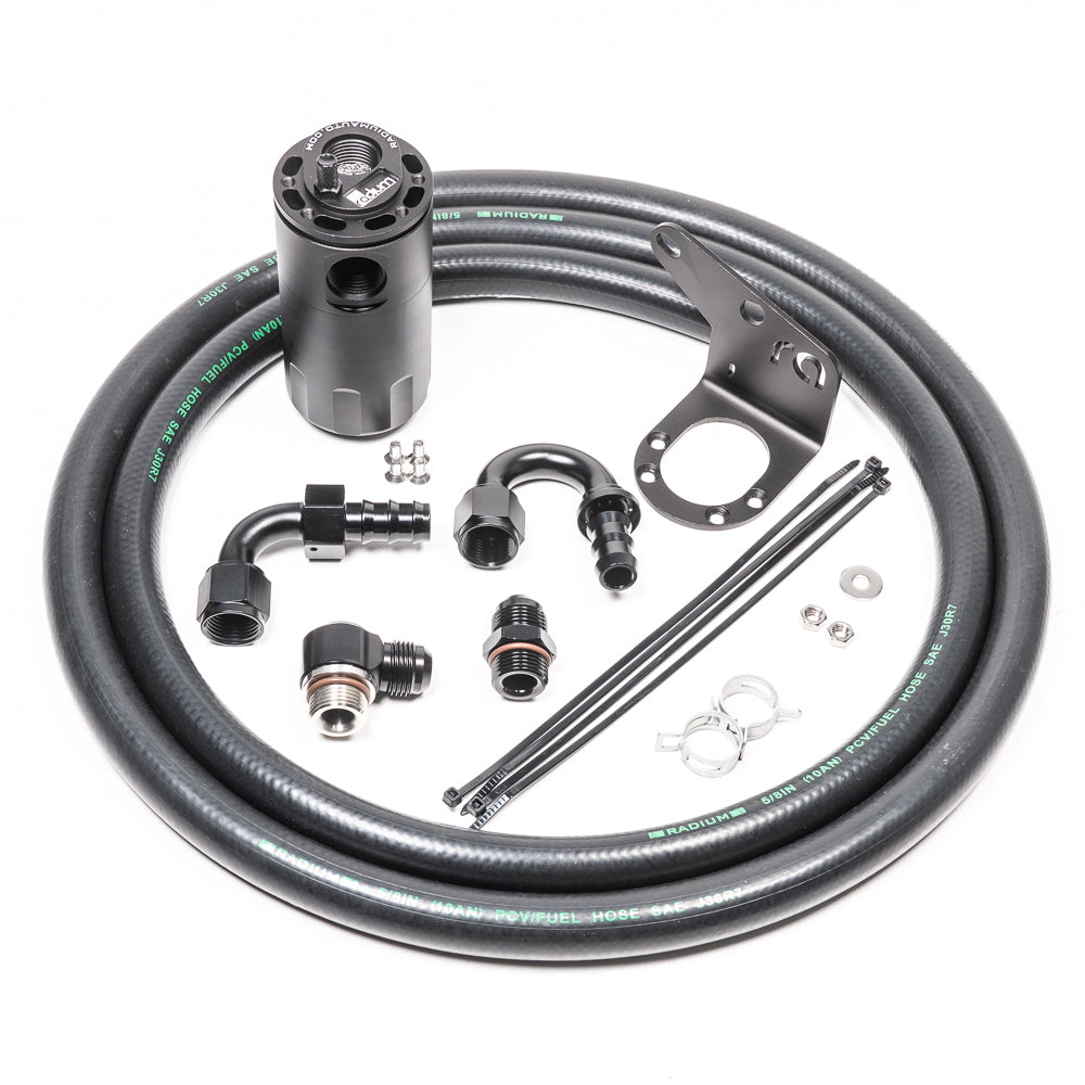 Radium PCV Fluid Lock Catch Can Kit, Ford F-150 / Raptor EcoBoost V6 (2015-2020)