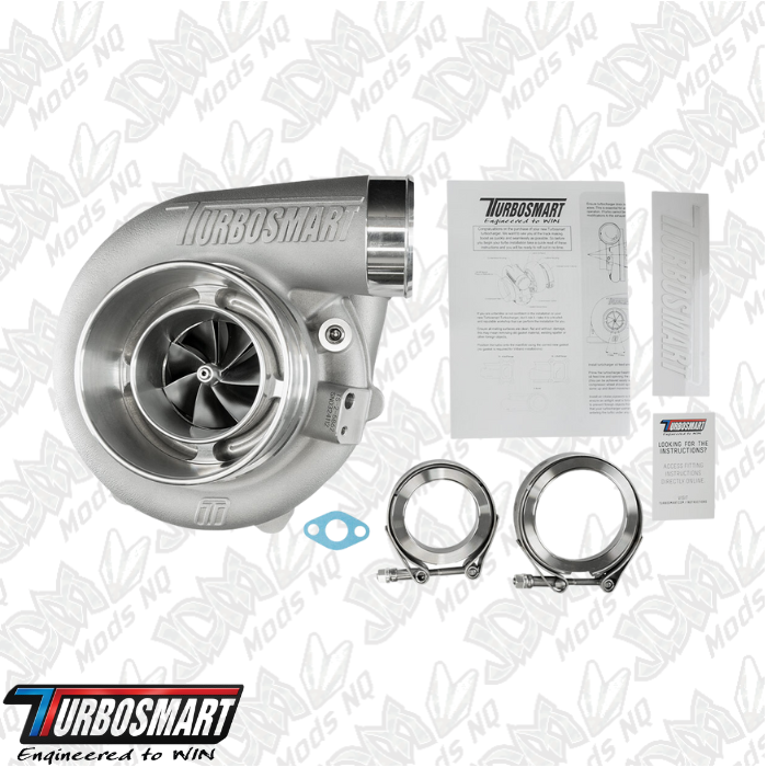 TS-2 Performance Turbocharger (Water Cooled) 5862 V-Band 0.82AR Externally Wastegated TS-2-5862B-VB082E