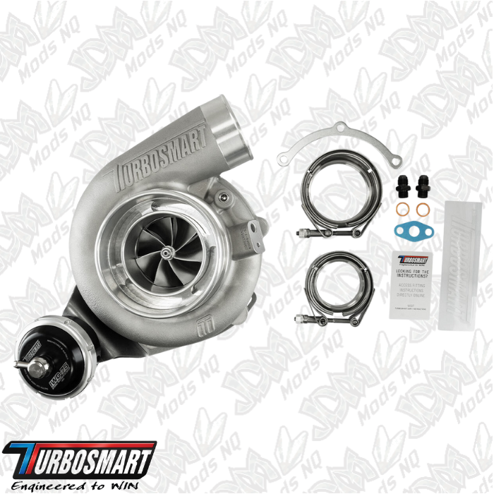TS-2 Performance Turbocharger (Water Cooled) 6466 V-Band 0.82AR Internally Wastegated TS-2-6466B-VB082I